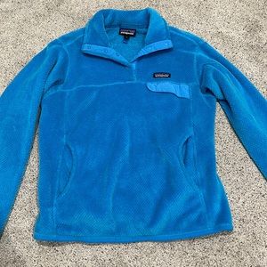 womens patagonia 1/4 button up